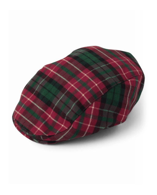 Boys Plaid Newsboy Hat - A Royal Christmas - view 2