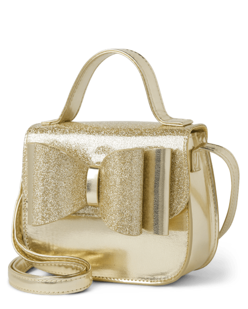 Girls Glitter Bow Crossbody Bag - view 2