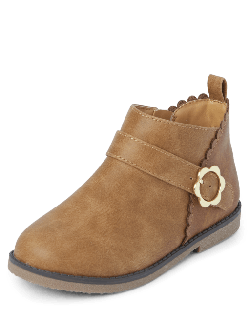 Bottines à boucle fleurie pour filles - lbl_product_image_view_2