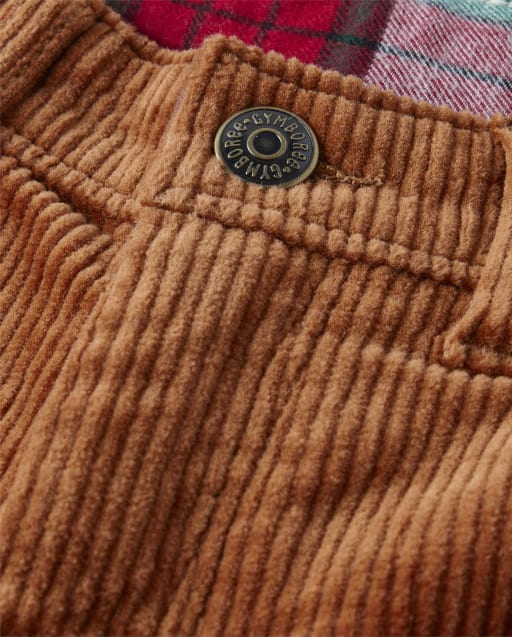 Pantalon en velours côtelé à revers pour garçon - Cabane de Noël - lbl_product_image_view_2