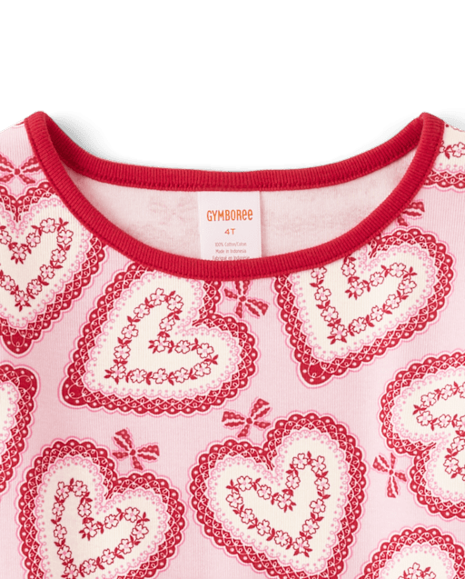 Haut en dentelle à cœur pour fille - Adorable pour la Saint-Valentin - lbl_product_image_view_2