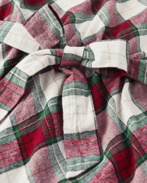 Womens Matching Family Plaid Ruffle Dress - Christmas Cabin - lbl_product_image_view_2