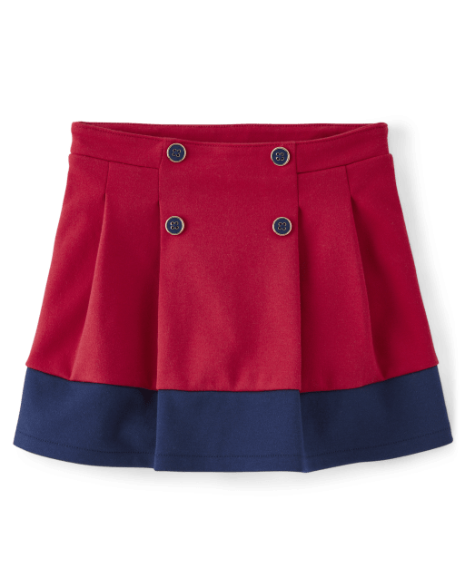 Jupe-short ponte colorblock pour fille - Chic parisien - lbl_product_image_view_2