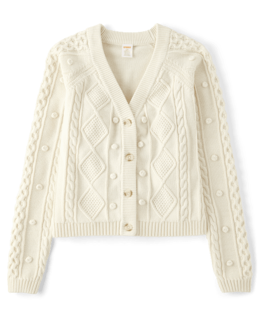 Womens Matching Family Cable Knit Sweater Cardigan - Mandy Moore for Gymboree