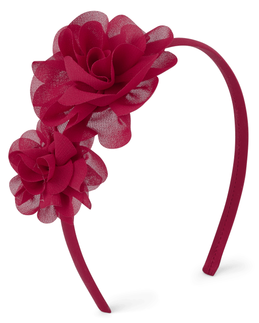 Girls Floral Headband - Special Occasion