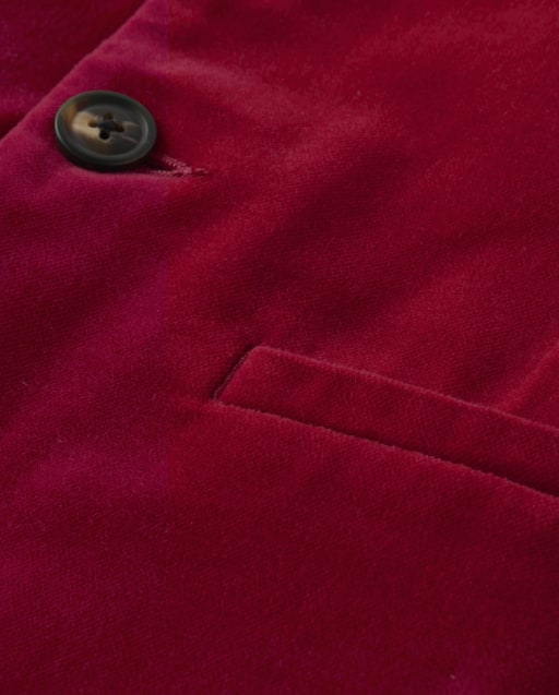 Boys Velvet Vest - All Dressed Up - view 2