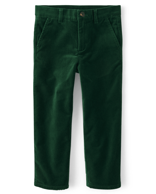 Boys Velvet Dress Pants - Nutcracker