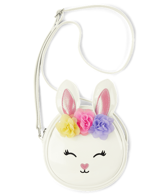Girls Bunny Crossbody Bag - Garden Party