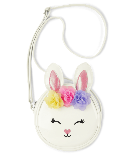 Girls Bunny Crossbody Bag - Spring Celebrations