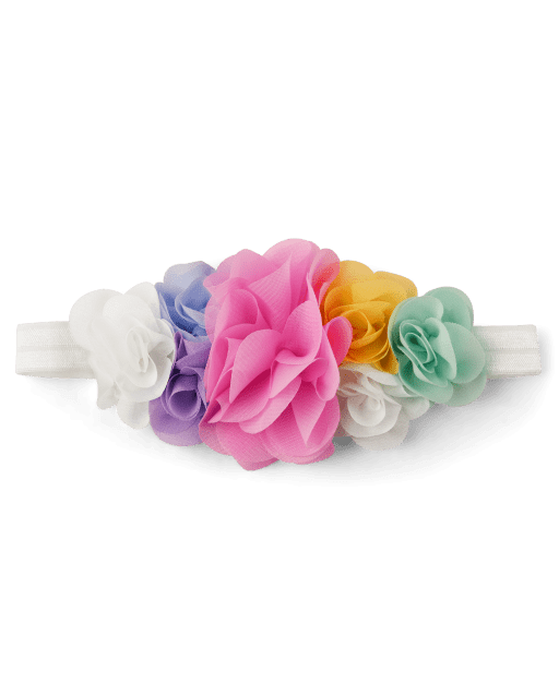 Baby Girls Floral Headwrap - Spring Celebrations