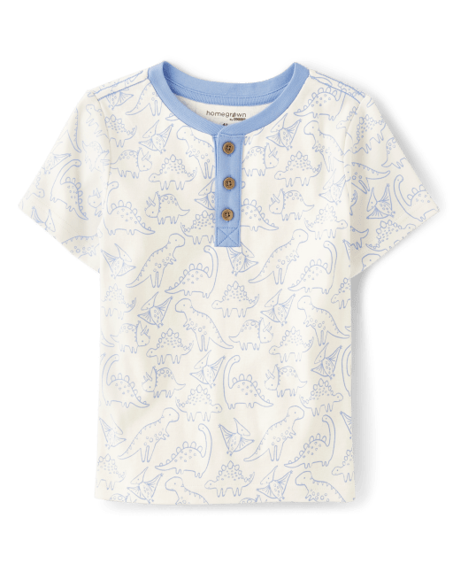Boys Dino Henley Top - Homegrown by Gymboree