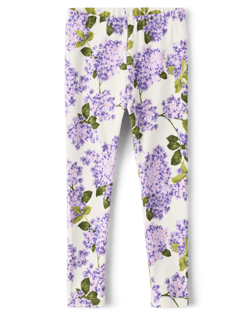 Girls Lilac Leggings - Lovely Lavender