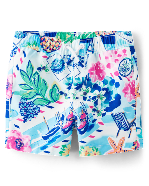 Bañador tropical para niño - Splish-Splash