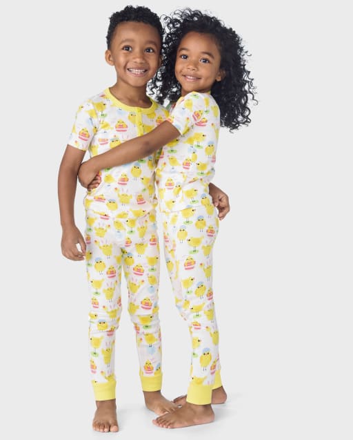 Unisex Kids Chick Snug Fit Cotton Pajamas - Gymmies