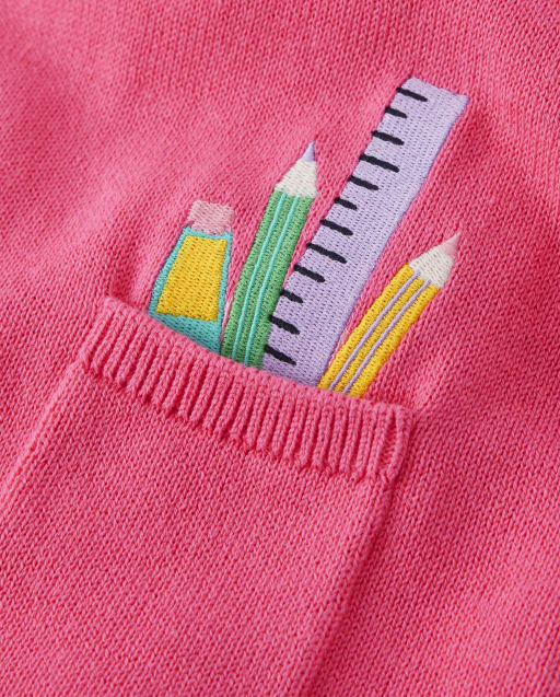 Robe-chemise brodée pour fille - Classroom Cutie - lbl_product_image_view_2