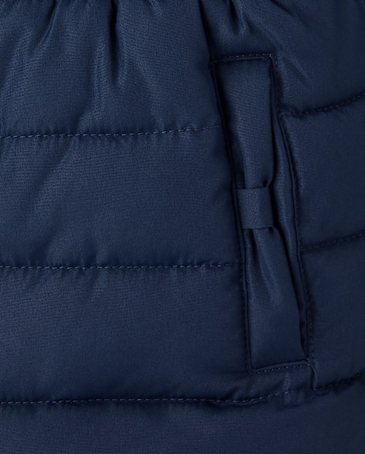 Girls Long Puffer Jacket - Little Essentials - lbl_product_image_view_2