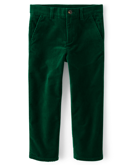 Boys Velvet Dress Pants - All Dressed Up