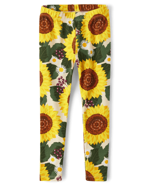 Leggings Niña Girasol - Aventuras de Otoño