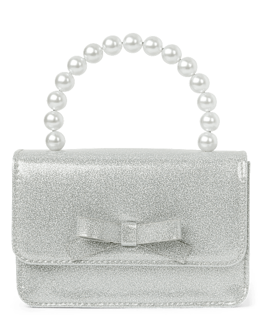 Girls Glitter Bow Bag - All Dressed Up