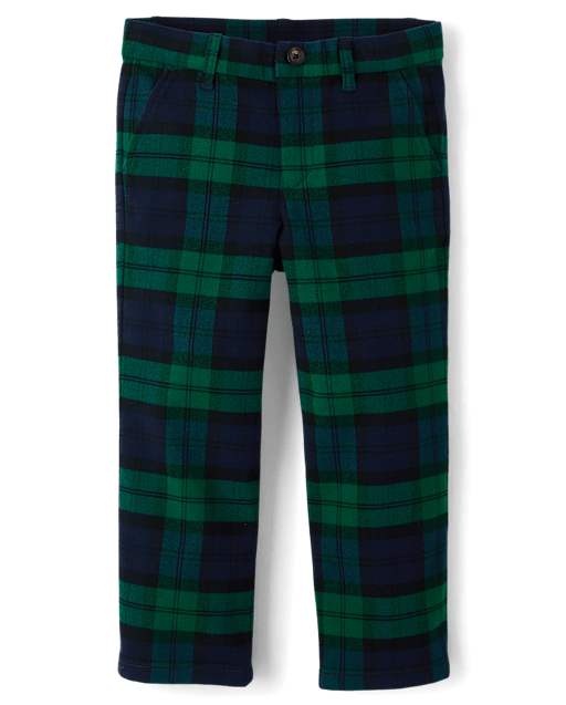 Baby Girls  Mommy And Me Plaid Bow Pintuck Dress - Nutcracker