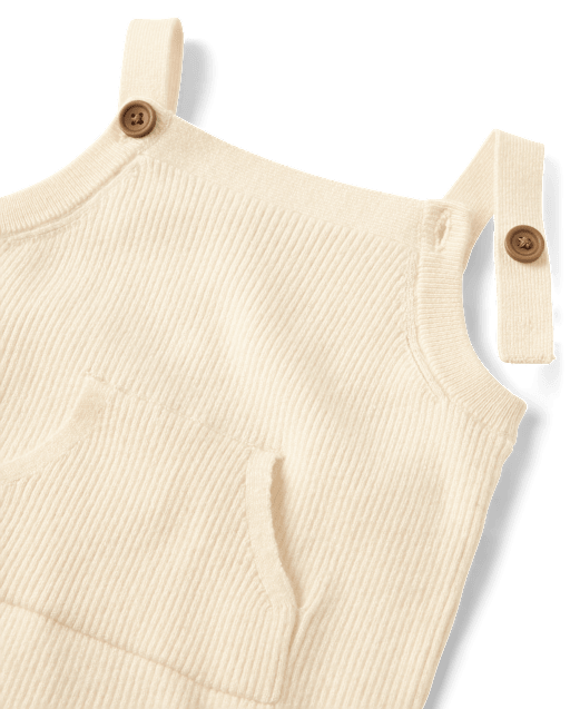 Baby Ribbed Overalls - view 2