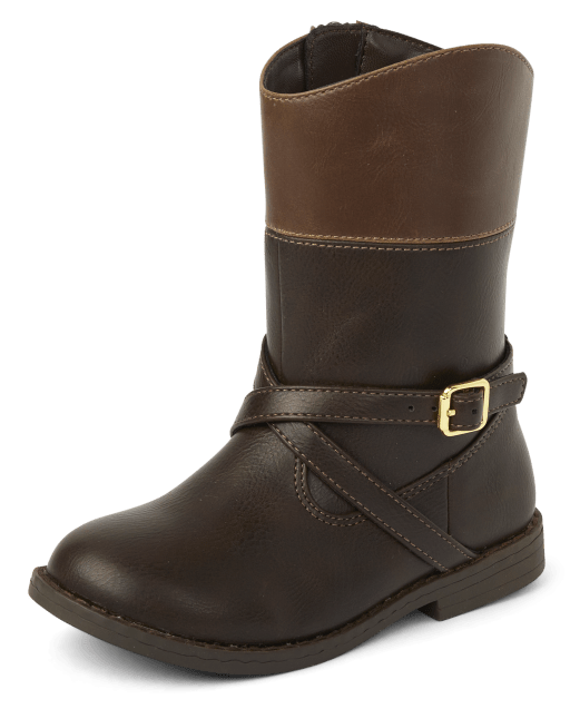 Fille Buckle Bottes hautes - Little Essentials - lbl_product_image_view_2