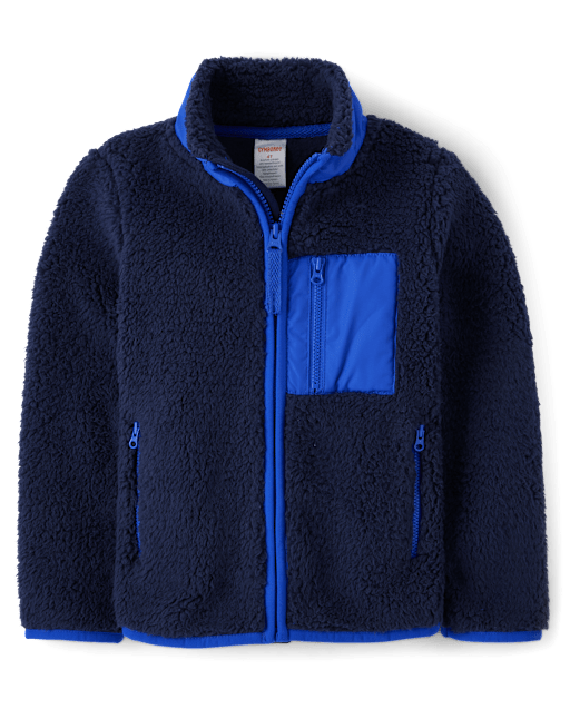 Boys Sherpa Jacket - Little Essentials