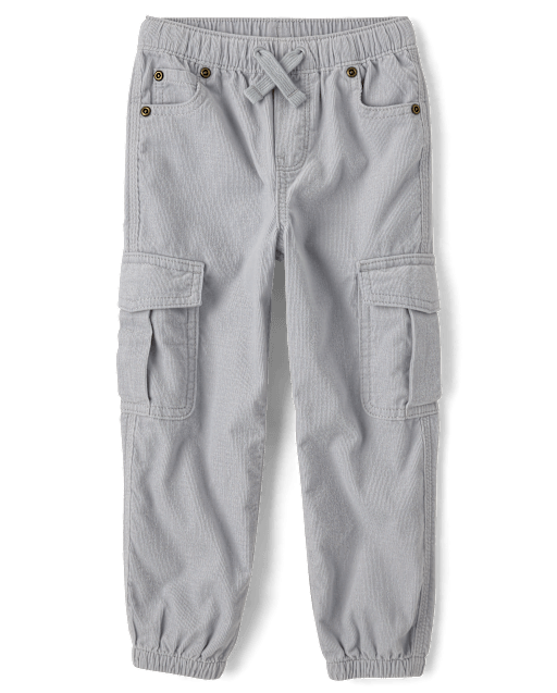Boys Cargo Jogger Pants - Little Snowflake