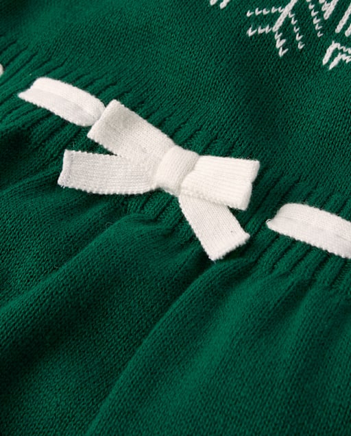 Robe pull à motif flocons de neige pour filles - Holiday Express - lbl_product_image_view_2