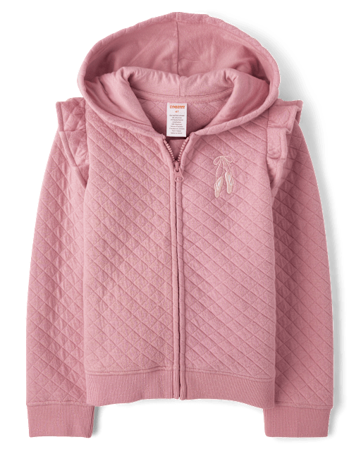 Girls Ballet Zip Up Hoodie - Tiny Dancer