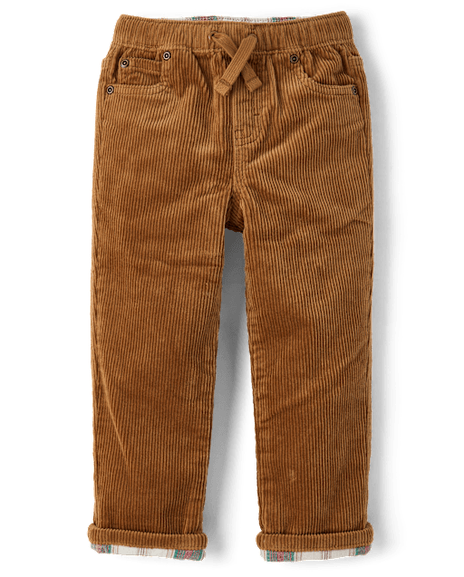Boys Roll Cuff Pants - Holiday Express