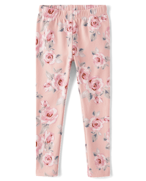 Girls Floral Leggings - Tiny Dancer