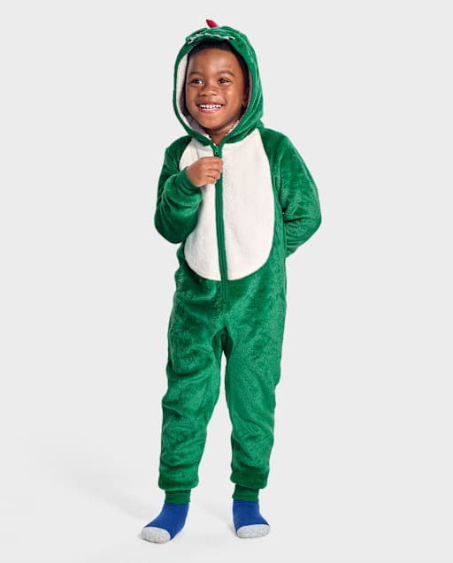 Boys Dino One-Piece Pajamas - Gymmies