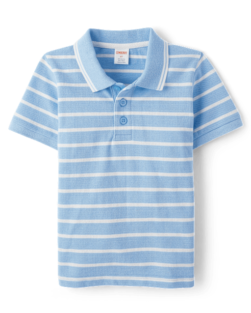 Boys Striped Polo - Little Essentials