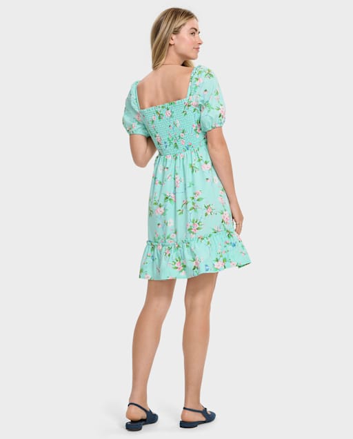Womens Mommy And Me Floral Tiered Dress - Spring Celebrations - lbl_product_image_view_2