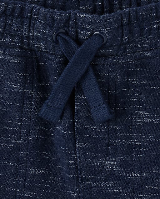 Boys French Terry Pull On Shorts - Little Essentials - lbl_product_image_view_2