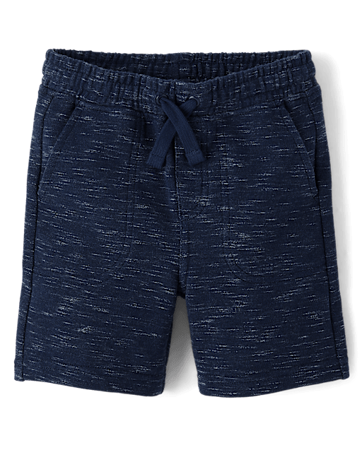 Boys French Terry Pull On Shorts - Little Essentials
