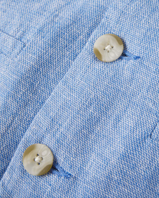Boys Linen-Blend Vest - Special Occasions - view 2
