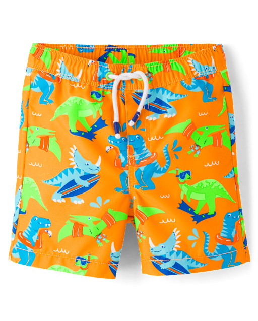 Boys Dino Swim Trunks - Swim