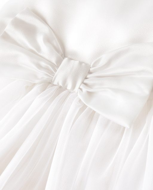 Girls Bow Tulle Dress - Special Occasions - lbl_product_image_view_2