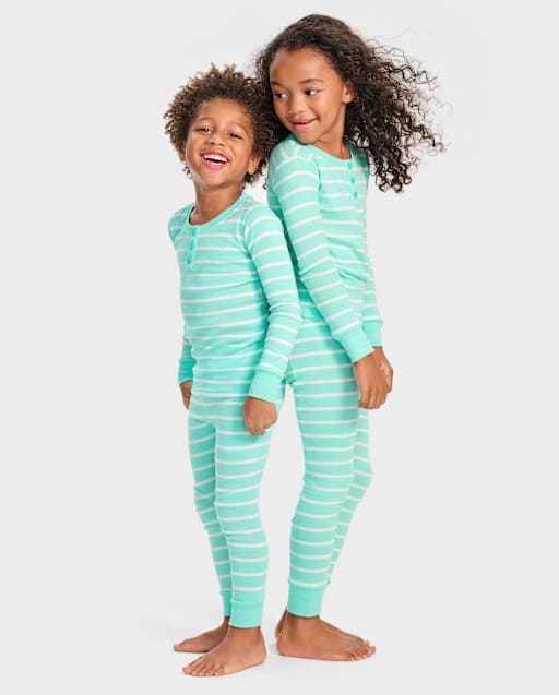 Pyjama rayé en coton ajusté pour enfant - Gymmies
