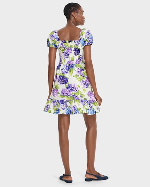Womens Mommy And Me Floral Tiered Dress - Lavender Fields - lbl_product_image_view_2
