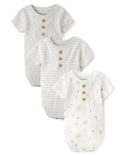 Baby Star Bodysuit 3-Pack