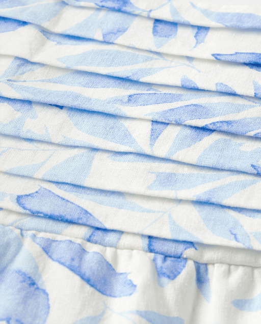 Womens Mommy And Me Palm Linen-Blend Tiered Dress - lbl_product_image_view_2