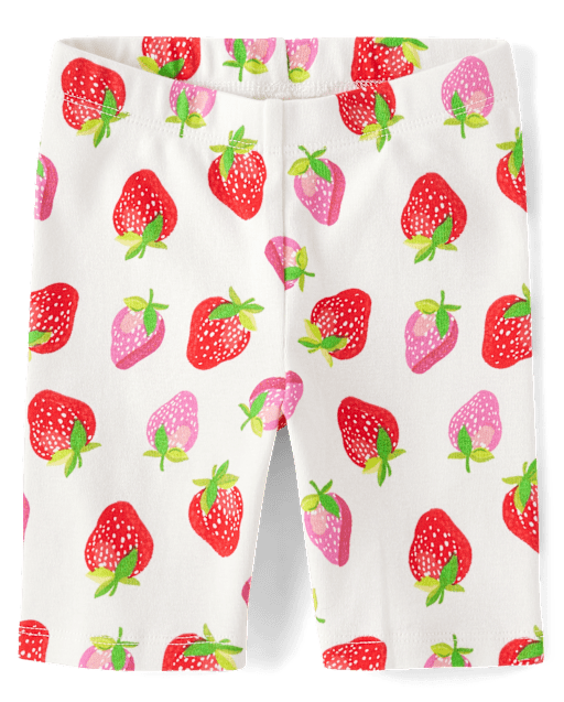 Short cycliste imprimé pour fille - Little Essentials