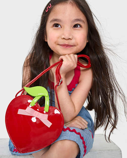 Girls Cherry Heart Bag - Sweet Summer