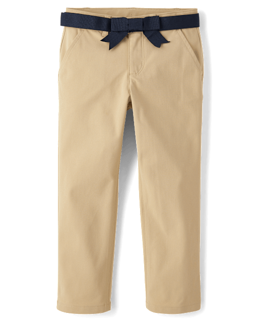 Girls Quick Dry Chino Pants - Uniform