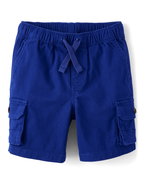 Boys Pull On Cargo Shorts - Little Essentials