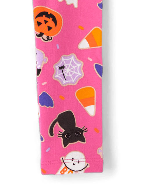 Girls Halloween Leggings - Halloween - view 2