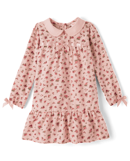 Girls Floral Ruffle Nightgown - Gymmies